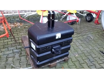 Contrapeso para Maquinaria agrícola Ballastgewicht / frontgewicht FP PAC 600 kg Frans Pateer gewichtenblok: foto 5