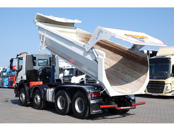 Camión volquete Iveco STRALIS X-WAY 480 / 8x4 / WYWROTKA TYLNOZSYP + HYDROKLAPA / OPON: foto 2