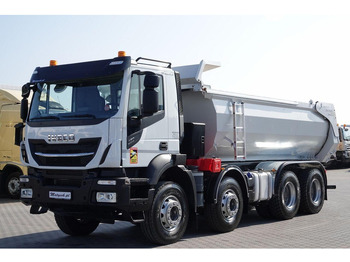 Camión volquete Iveco STRALIS X-WAY 480 / 8x4 / WYWROTKA TYLNOZSYP + HYDROKLAPA / OPON: foto 5