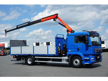 Camión caja abierta, Camión grúa MAN TGM / 18.290 / SKRZYNIOWY + HDS + WINDA / PALFINGER PK 12002 /: foto 4 Camión caja abierta, Camión grúa MAN TGM / 18.290 / SKRZYNIOWY + HDS + WINDA / PALFINGER PK 12002 /: foto 4