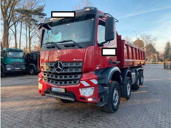 Camión volquete Mercedes-Benz AROCS 4148 8x4 EUR 6 KIPPER MEILLER BORDMATIK: foto 4