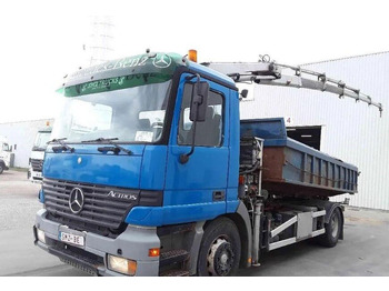 Camión caja abierta, Camión grúa Mercedes-Benz Actros 1835: foto 5 Camión caja abierta, Camión grúa Mercedes-Benz Actros 1835: foto 5