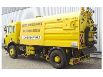 Barredora vial Mercedes-Benz SK 1820 4x2 Schienenreinigungs Kehrmaschine RAIL: foto 3