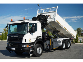 Camión volquete SCANIA P 410