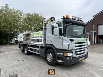 Camión caja abierta, Camión grúa Scania P 270 DB 6X2*4 HNA KRAN/CRANE - NL TOP TRUCK - TUV 2/26: foto 3
