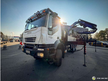 Leasing para  Iveco  TRAKKER 450  6x6 PM41S FLY JIB Crane Kipper Iveco  TRAKKER 450  6x6 PM41S FLY JIB Crane Kipper: foto 4
