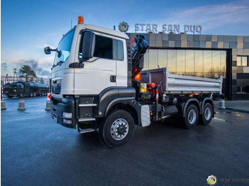 Leasing para  MAN  TGS 26.360 6x6 PALFINGER PK 18001 EH Crane Kipe MAN  TGS 26.360 6x6 PALFINGER PK 18001 EH Crane Kipe: foto 2