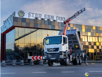 Leasing para  MAN  TGS 26.360 6x6 PALFINGER PK 18001 EH Crane Kipe MAN  TGS 26.360 6x6 PALFINGER PK 18001 EH Crane Kipe: foto 1
