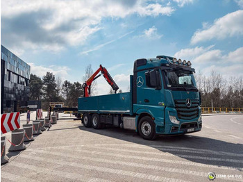 Camión grúa, Camión caja abierta Mercedes-Benz  ACTROS 2545 6x2 Palfinger PK 16001 HDS Crane Mercedes-Benz  ACTROS 2545 6x2 Palfinger PK 16001 HDS Crane: foto 3