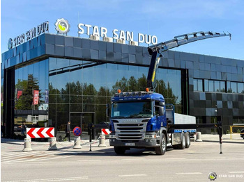 Camión grúa SCANIA P 410