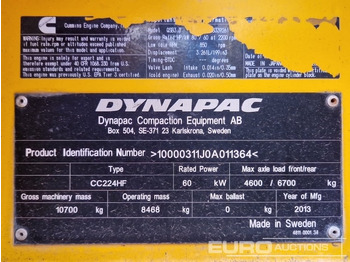 Rodillo DYNAPAC