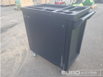 Equipo de construcción Unused Günter Wagen Germany Tool Trolley, 6 Drawers with 220 Pieces: foto 3