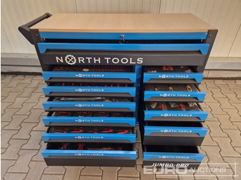 Equipo de taller Unused NORTH-TOOL JUMBO-PRO 12 Drawer Tool Cabinet,  Professional Tools: foto 5