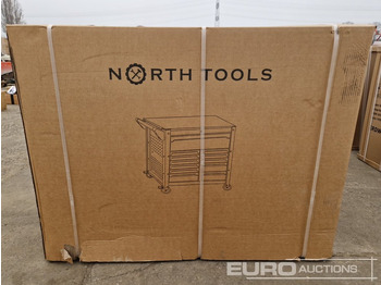 Equipo de taller Unused NORTH-TOOL JUMBO-PRO 12 Drawer Tool Cabinet,  Professional Tools: foto 2