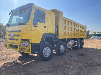 Camión volquete para transporte de silos SINOTRUK HOWO 371 Dump Truck 8x4: foto 5