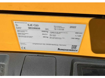 Leasing para  Jungheinrich EJC20 Jungheinrich EJC20: foto 4