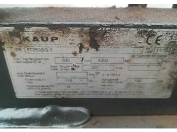 Horquillas para Equipo de manutención Kaup 6T253BQ-3: foto 5