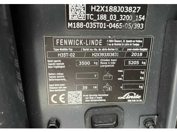 Carretilla elevadora de gas Linde H35T-02: foto 4