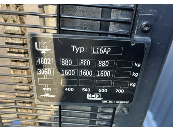 Apilador Linde L16AP: foto 4