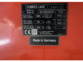 Retráctil Linde R14: foto 3