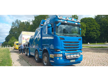 Grua de remolque autos SCANIA