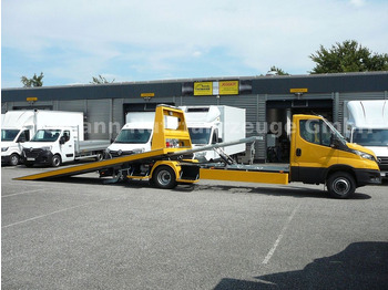 Grua de remolque autos, Furgoneta nuevo Iveco DAILY 70C18 Schiebeplateau Luftfederung Navi: foto 5