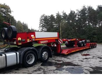 Remolque góndola rebajadas para transporte de equipos pesados FAYMONVILLE STBZ-4VA: foto 1