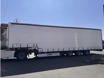 Semirremolque lona Fliegl SDS 350 Schiebeplane+Verdeck XL SAF 20.900Km: foto 4
