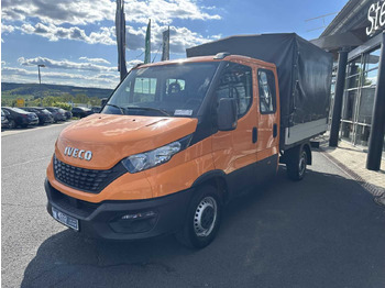 Furgoneta caja abierta Iveco Daily 35S14 Pritsche+Plane *AHK*Ladekran*7-Sitze: foto 3