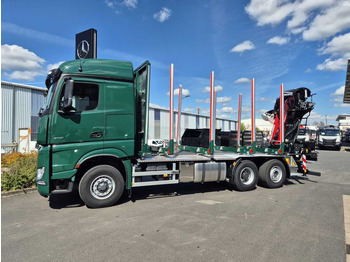 Camión forestal, Camión grúa nuevo Mercedes-Benz Arocs 2751 L 6x2 (6x4) HAD + Kran: Epsilon M12Z: foto 2