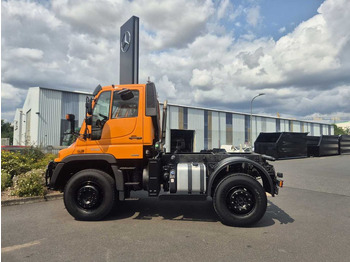 Camión chasis Unimog U 400 4x4 Fahrgestell Vario Pilot Zapfwelle LOF: foto 5