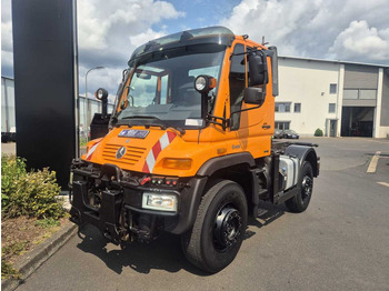 Camión chasis Unimog U 400 4x4 Fahrgestell Vario Pilot Zapfwelle LOF: foto 2