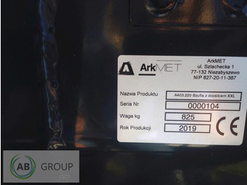 Cazo cargador para Maquinaria agrícola ArkMET silage crocodile bucket XXL A403.220, 2.2 m: foto 3 Cazo cargador para Maquinaria agrícola ArkMET silage crocodile bucket XXL A403.220, 2.2 m: foto 3