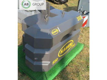 Recambio para Maquinaria agrícola Kaber mały obciążnik magnetytowy 1200 kg: foto 3