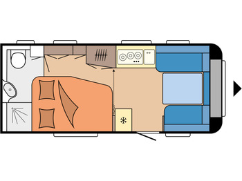 Caravana HOBBY DE LUXE 495 WFB