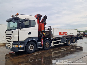Camión caja abierta SCANIA R 420