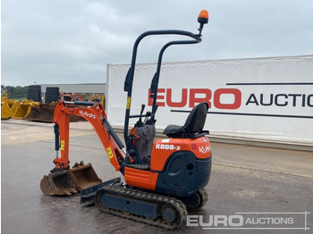 Miniexcavadora 2016 Kubota K008-3: foto 3