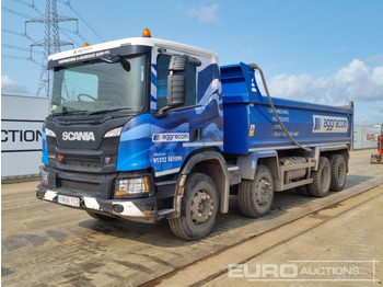 Camión volquete SCANIA P 410
