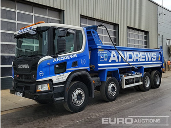 Camión volquete SCANIA P 410