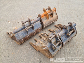 Cazo 24", 18", 18", 12" Digging Bucket 30mm Pin to suit Mini Excavator: foto 3