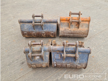 Cazo 24", 18", 18", 12" Digging Bucket 30mm Pin to suit Mini Excavator: foto 4