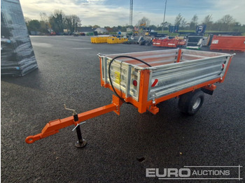 Remolque porta maquinaria