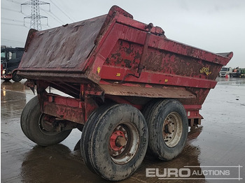 Remolque agrícola Herbst 14ton Twin Axle Sprung Draw Bar Tipping Trailer, Hydraulic Tail Gate: foto 5 Remolque agrícola Herbst 14ton Twin Axle Sprung Draw Bar Tipping Trailer, Hydraulic Tail Gate: foto 5