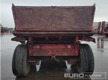Remolque agrícola Herbst 14ton Twin Axle Sprung Draw Bar Tipping Trailer, Hydraulic Tail Gate: foto 4 Remolque agrícola Herbst 14ton Twin Axle Sprung Draw Bar Tipping Trailer, Hydraulic Tail Gate: foto 4
