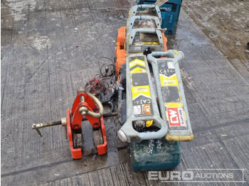 Equipo de construcción Radio Cable Detector (5 of), Bosch 110Volt Grinder, Bohrmaster 110Volt Mag Drill, Spitfire P370 Nail Gun, Paslode IM350+ Battery Nail Gun, Tiger APT-0600 6 Ton Adjustable Trolley: foto 2