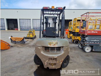 Carretilla elevadora diésel Samuk Diesel Forklift, 2 Stage Mast, Side Shift (No Steering & Hydraulic Leak): foto 4