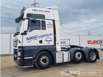 Cabeza tractora MAN TGX 26.480