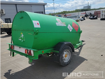 Tanque de almacenamiento Trailer Engineering 50 Litre Single Axle Bunded Fuel Bowser, Manual Pump: foto 5