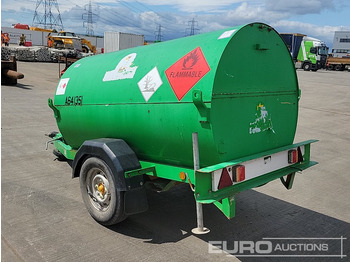 Tanque de almacenamiento Trailer Engineering 50 Litre Single Axle Bunded Fuel Bowser, Manual Pump: foto 3