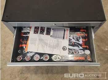 Equipo de taller Unused 5 Drawer Tool Box & Tools: foto 5